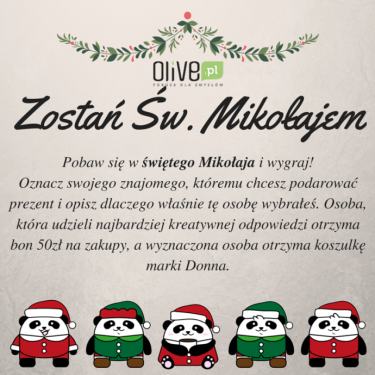 Konkurs "Pobaw się w świętego Mikołaja i wygraj"