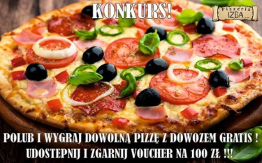 Wygraj pizzę w Pizzeria Izba, Przecław