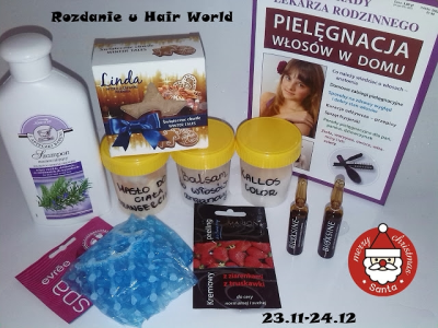 Konkurs "Świąteczne rozdanie - Hair World"