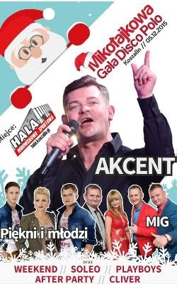 Wygraj bilety na Mikołajkową Galę Disco Polo w Koszalinie