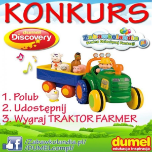Wygraj traktor Farmer - Dumel