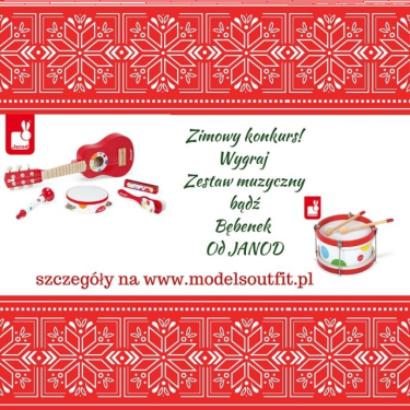 Wygraj zestaw instrumentów bądź bębenek od firmy Janod