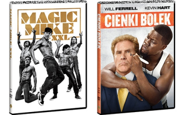 Wygraj filmy "Cienki Bolek" i "Magic Mike XXL" na DVD