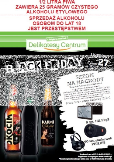 Konkurs "Sezon na nagrody" w Delikatesach Centrum