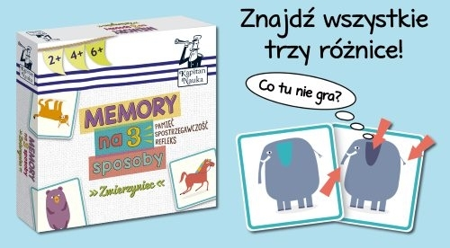 Konkurs z Kapitanem Nauką i Memory na 3 sposoby