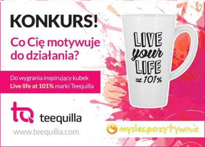 Wygraj kubek 'Live life at 101%'