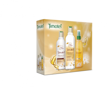Wygraj świąteczny zestaw Timotei Drogocenne Olejki!