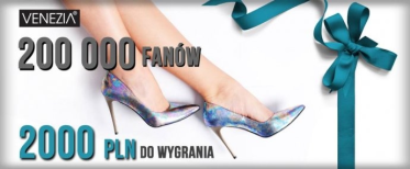 Konkurs "200 000 fanów, 2 000 zł do wygrania"