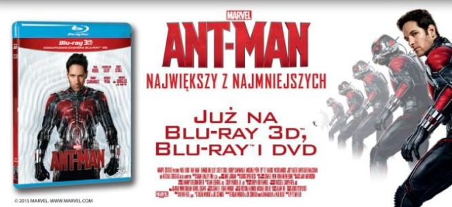 Konkurs: Wciel się w Ant-Mana i wygraj film na DVD!