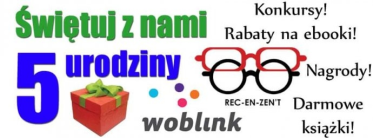 Konkurs: Rozdajemy ebooki z okazji urodzin woblink.com