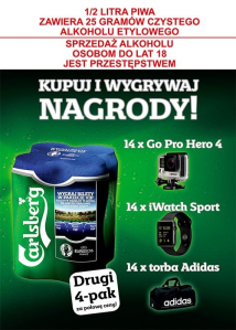 Konkurs Carlsberg w Carrefour