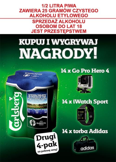 Konkurs Carlsberg w Carrefour