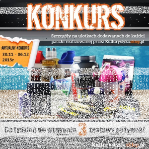 Konurs: wygraj odżywki od kulturystyka.Sklep.pl