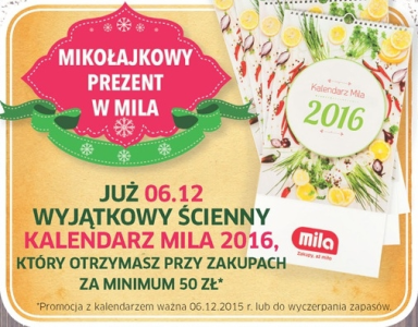 Mikołajkowy prezent w sieci marketów Mila