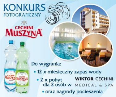 Konkurs "Cechini Muszyna przy Tobie przez cały rok"
