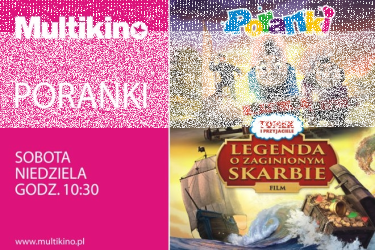 Wygraj bilety na Poranki Filmowe w Multikinie! Wrocław do godz. 12:00