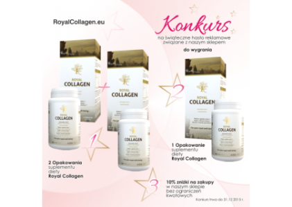 Konkurs "Zgarnij suplement Royal Collagen"