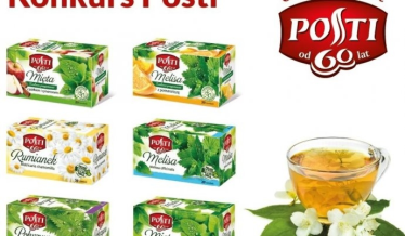 Konkurs "Wygraj 6 zestawów ziołowych herbat Posti oraz świąteczny upominek!"
