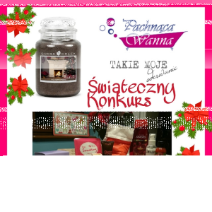 Konkurs "Z Pachnącą Wanną - Wygraj dużą świecę zapachową"