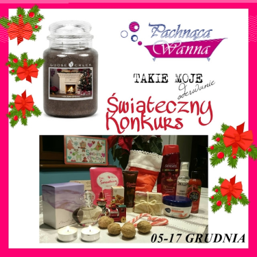 Konkurs "Z Pachnącą Wanną - Wygraj dużą świecę zapachową"