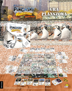 Konkurs: do wygrania gra planszowa Pingwiny z Madagaskaru