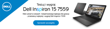 Konkurs "Testuj i wygraj Dell Inspiron 15 7559" Etapy