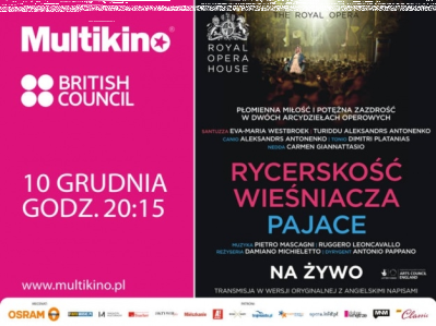 Konkurs "Wygraj zaproszenie na Operę „Rycerskość wieśniacza” oraz „Pajace” do Multikina" Kraków