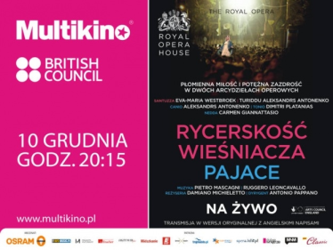 Konkurs "Wygraj zaproszenie na Operę „Rycerskość wieśniacza” oraz „Pajace” do Multikina" Kraków