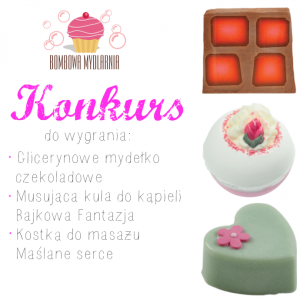 Konkurs "Bombowa Mydlarnia"