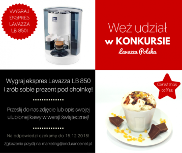 Konkurs z Lavazza! Wygraj ekspres!