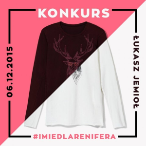 Konkurs "Znajdź imię dla renifera z koszulki projektu Łukasza Jemioła"