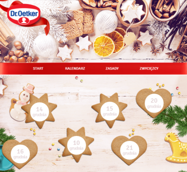 Konkurs "Kalendarz adwentowy Dr Oetker"