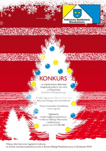 Konkurs na najpiękniejszą dekorację świąteczną – Święta w Pabianickiej Spółdzielni Mieszkaniowej