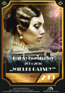 Wygraj zaproszenie na Bal Sylwestrowy 2015/2016 "WIELKI GATSBY"