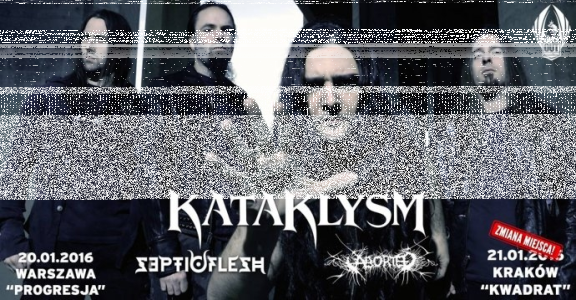 Wygraj bilety na koncerty KATAKLYSM + Septicflesh, Aborted! Warszawa, Kraków