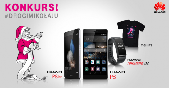 Konkurs świąteczny z T-mobile i Huawei