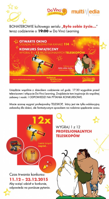 Konkurs "Da Vinci Learning"