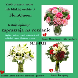 Wygraj bukiet kwiatów