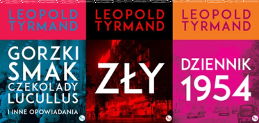Wygraj pakiety trzech wznowionych dzieł Leopolda Tyrmanda!