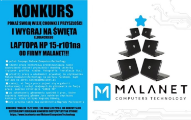 Konkurs "Choinka przyszłości z Malanet"