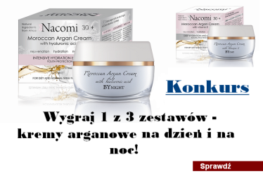 Wygraj 1 z 3 zestawów kremów arganowych na dzień i na noc