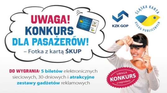 Konkurs "Fotka z kartą ŚKUP"