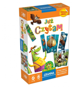 Wygraj grę edukacyjną "Już czytam" za polubienie MIASTA pociech