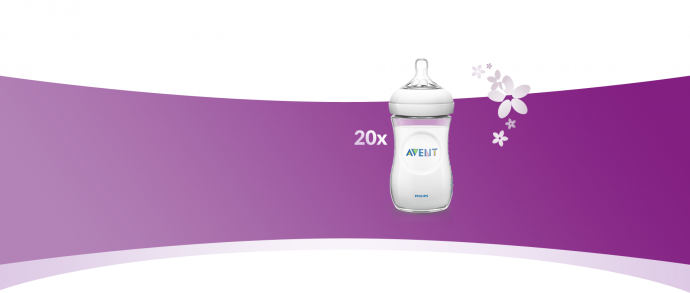 Wygraj 1 z 20 butelek Avent Natural