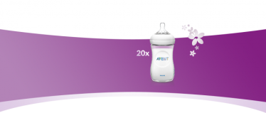 Wygraj 1 z 20 butelek Avent Natural