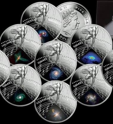 Wygraj kosmiczny gadżet - monetę ze zdjęciem glalaktyki