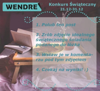 Konkurs świąteczny z Wendre