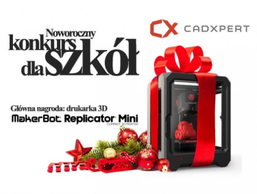 Wygraj drukarkę 3D dla swojej szkoły – konkurs noworoczny