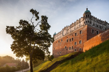 Konkurs z zamkiem Golubskim w tle