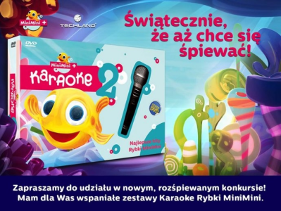 Wygraj zestaw Karaoke Rybki MiniMini